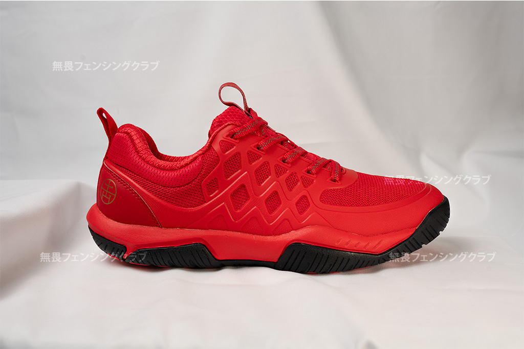 フェンシングシューズ shanhu-redblack