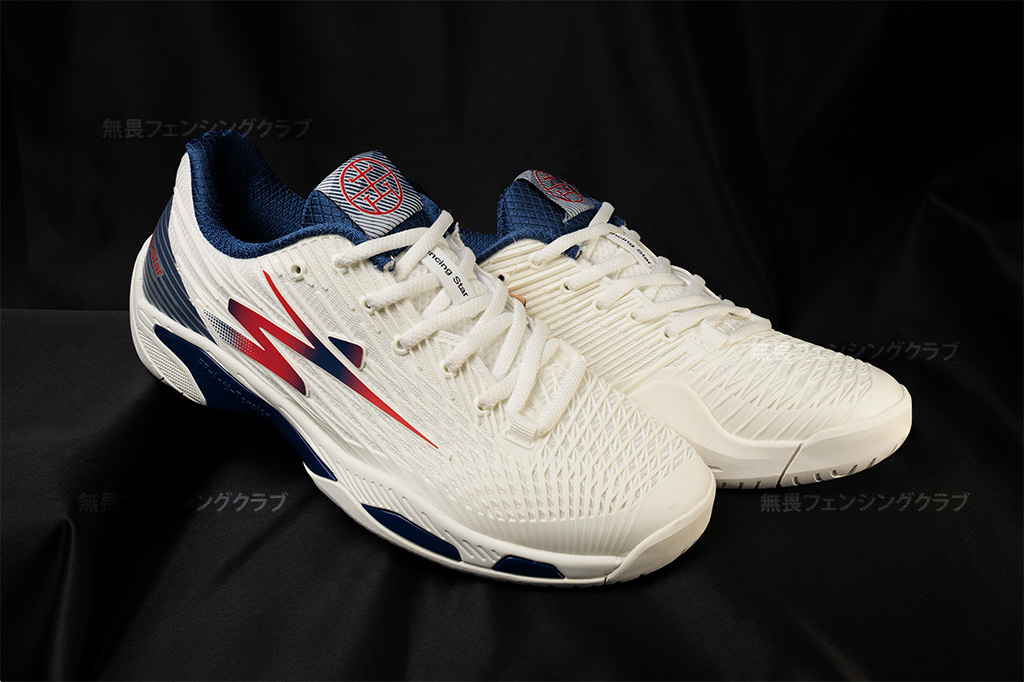 フェンシングシューズ yinhe-whiteblue