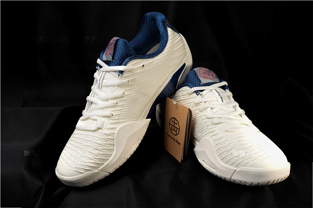 フェンシングシューズ yinhe-whiteblue